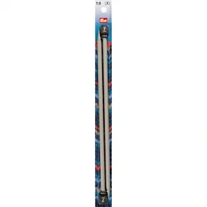 Single-pointed knitting needles, aluminium, 30cm, 7.00mm, grey