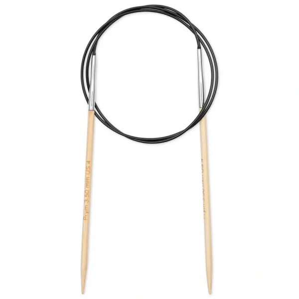 Circular knitting needle Prym 1530, bamboo, 80cm, 3.50mm