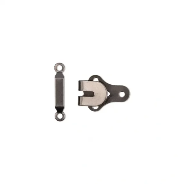 Trouser hooks and bars, 12mm, black