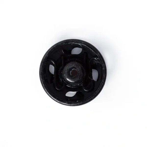 Snap fasteners, 11mm, black