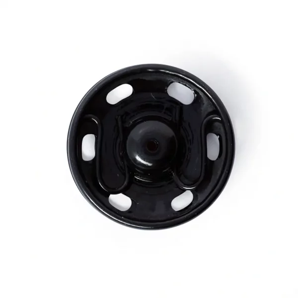 Snap fasteners, 21mm, black