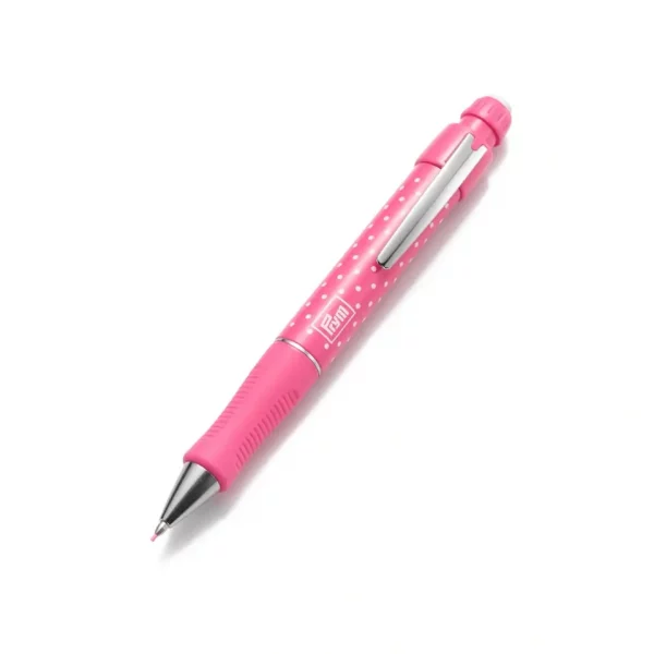 Cartridge pencil, Prym Love, with 2 cartridges - 0,9 mm, pink