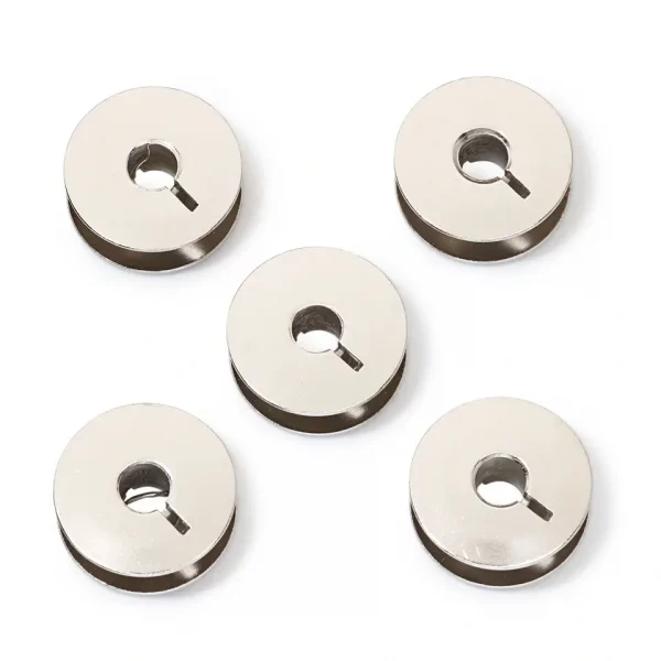 Sewing machine bobbins, steel, double rotary gripper, 21.9mm