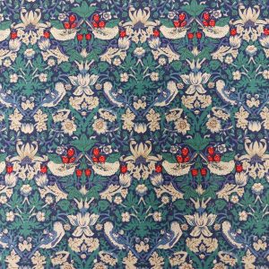 Cotton poplin prints/ birds BG