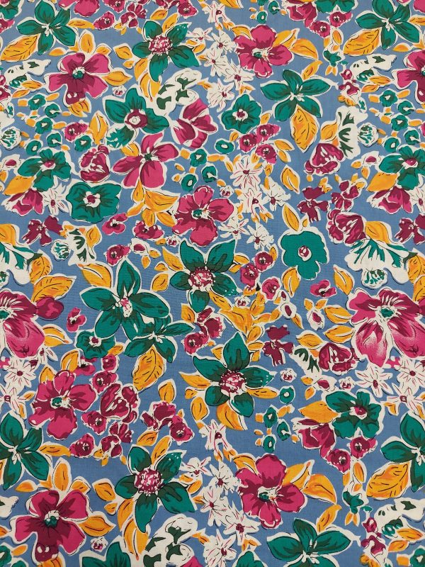 Cotton poplin prints