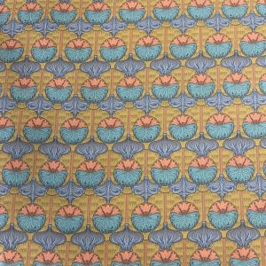 Gold blue orange mix