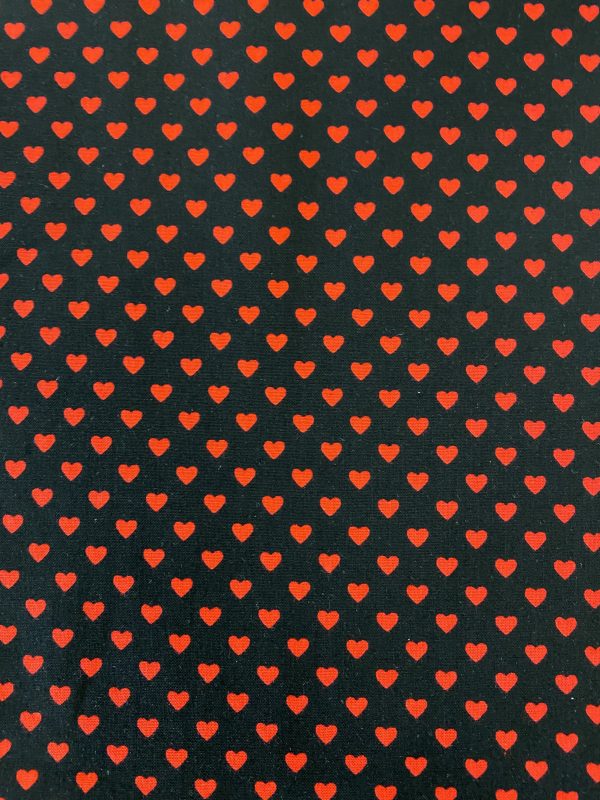 Ditsy heart design