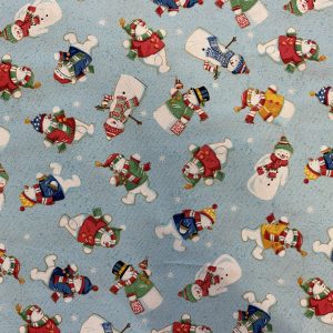 Snowman (blue)