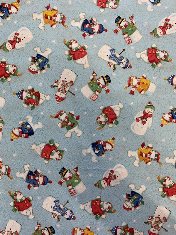 Snowman (blue)