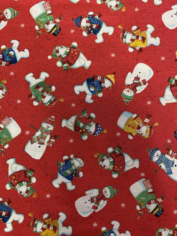 Snowmen (red)