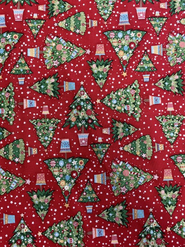 Christmas trees and stars