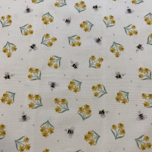 Country Garden - Bees and Daffodils
